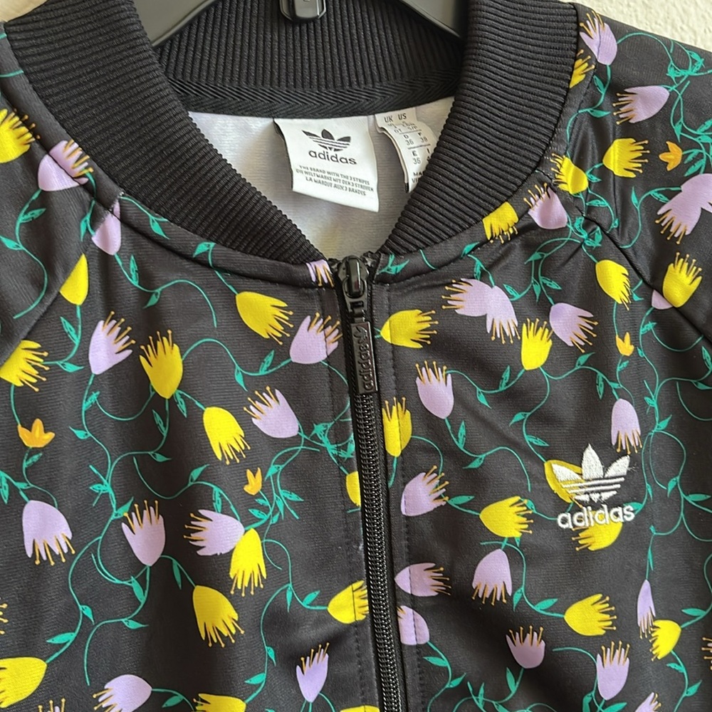 Adidas floral jacket - Picture 3 of 10